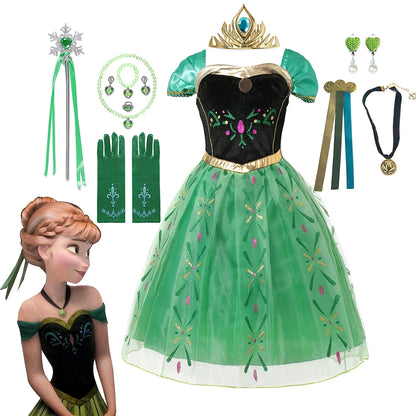 Disney Frozen Princess Anna Costume