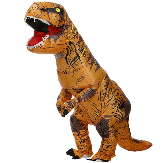 Halloween T-REX Inflatable Suit Adult Fancy Role-playing Tyrannosaurus Costume