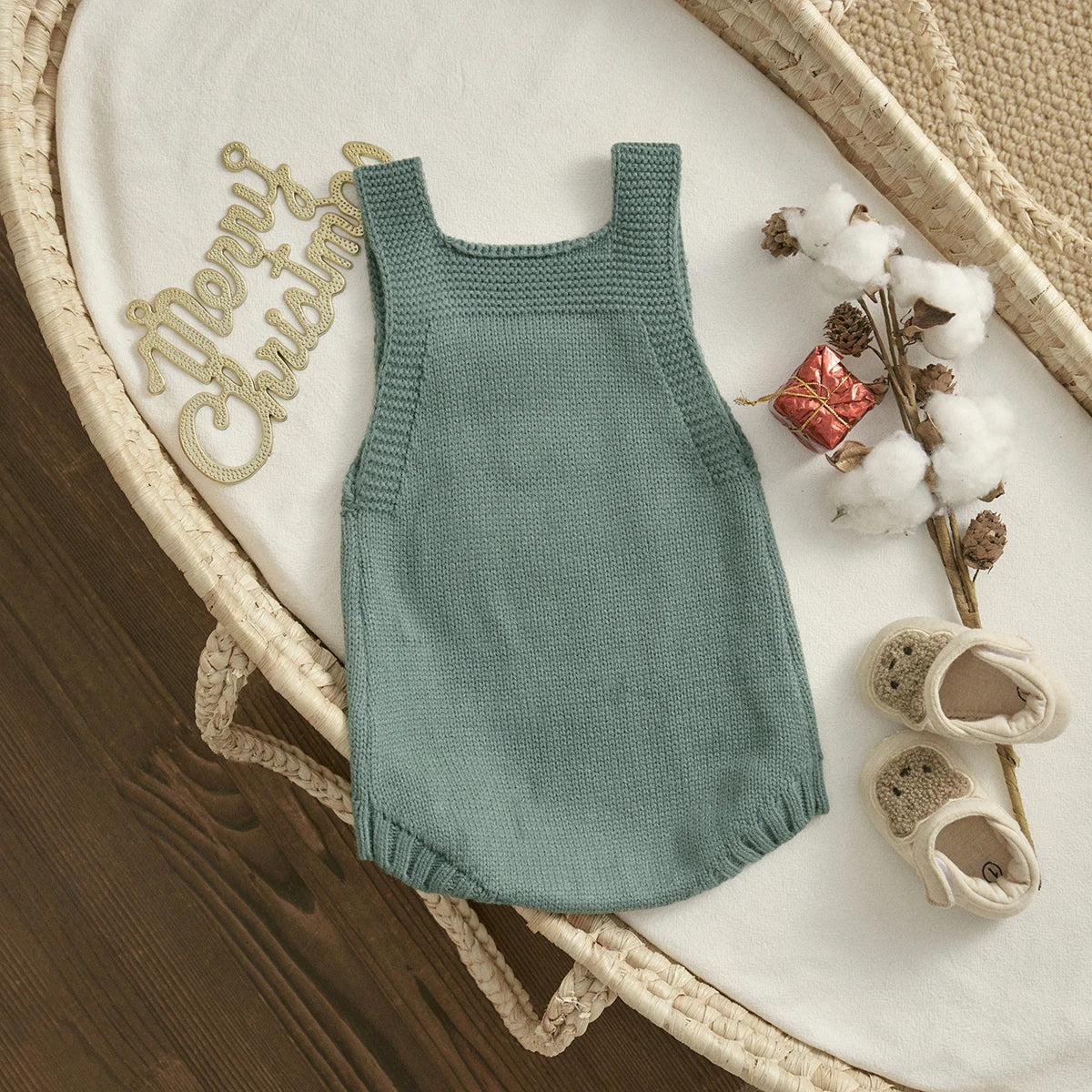 Christmas Baby Romper Sleeveless