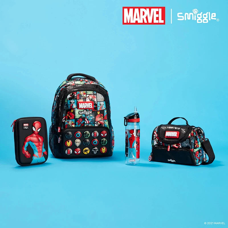 Smiggle Marvel Superhero Spider-Man Children Stationery School Bag