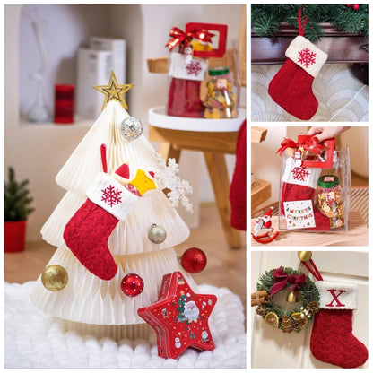 Small Christmas Stocking socks for Christmas Tree Pendant Decorations