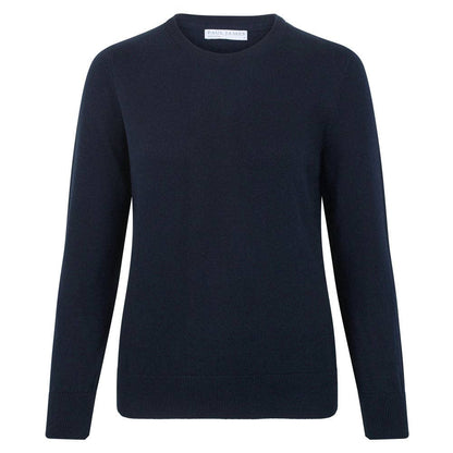 Womens 100% Cotton Crew Neck Jumper