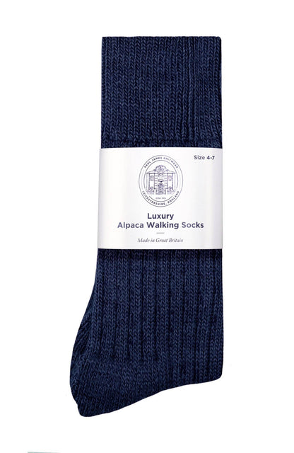 Alpaca Cushion Sole Walking Socks